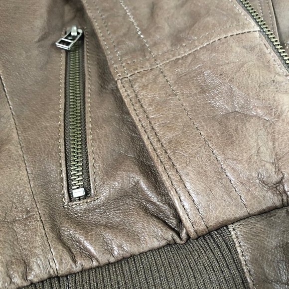 Danier Leather Jacket with Hood - Picture 5 of 8